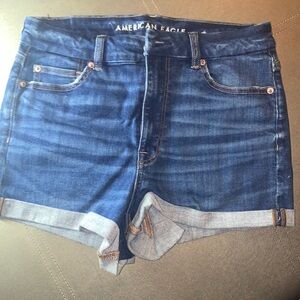 American Eagle high waisted jean shorts